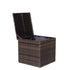 Wicker Patio Furniture Storage Box