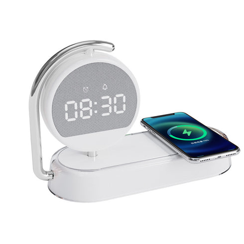 Desktop Clock Alarm Wireless Charging