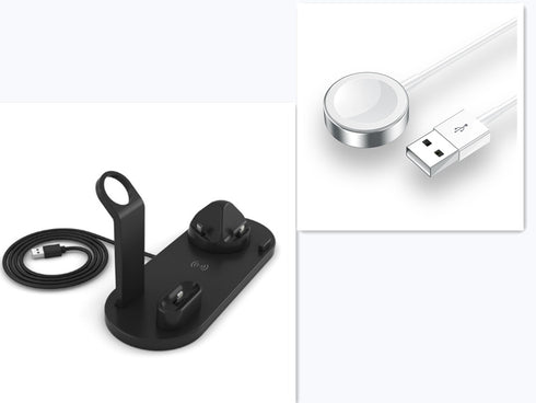 4 In 1 Wireless Charger Fast Charging Pad Stand