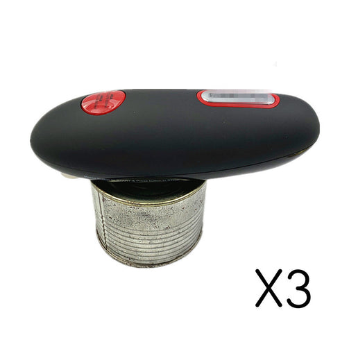 2PCS Electric Can Opener Automatic Bottle Opener Cordless One Tin Touch Edges Handheld Jar Openers Kitchen Bar Tool Gadgets