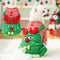 Christmas Pet Dogs Cats Coats Dress Up Costume Elk Pocket Sweatshirt Teddy Bichon Puppy Kitten Vest Xmas Warmer Pets Clothes