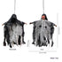 Halloween Hanging Ghost Iron Chain Glowing Skull Decorative Ornaments
